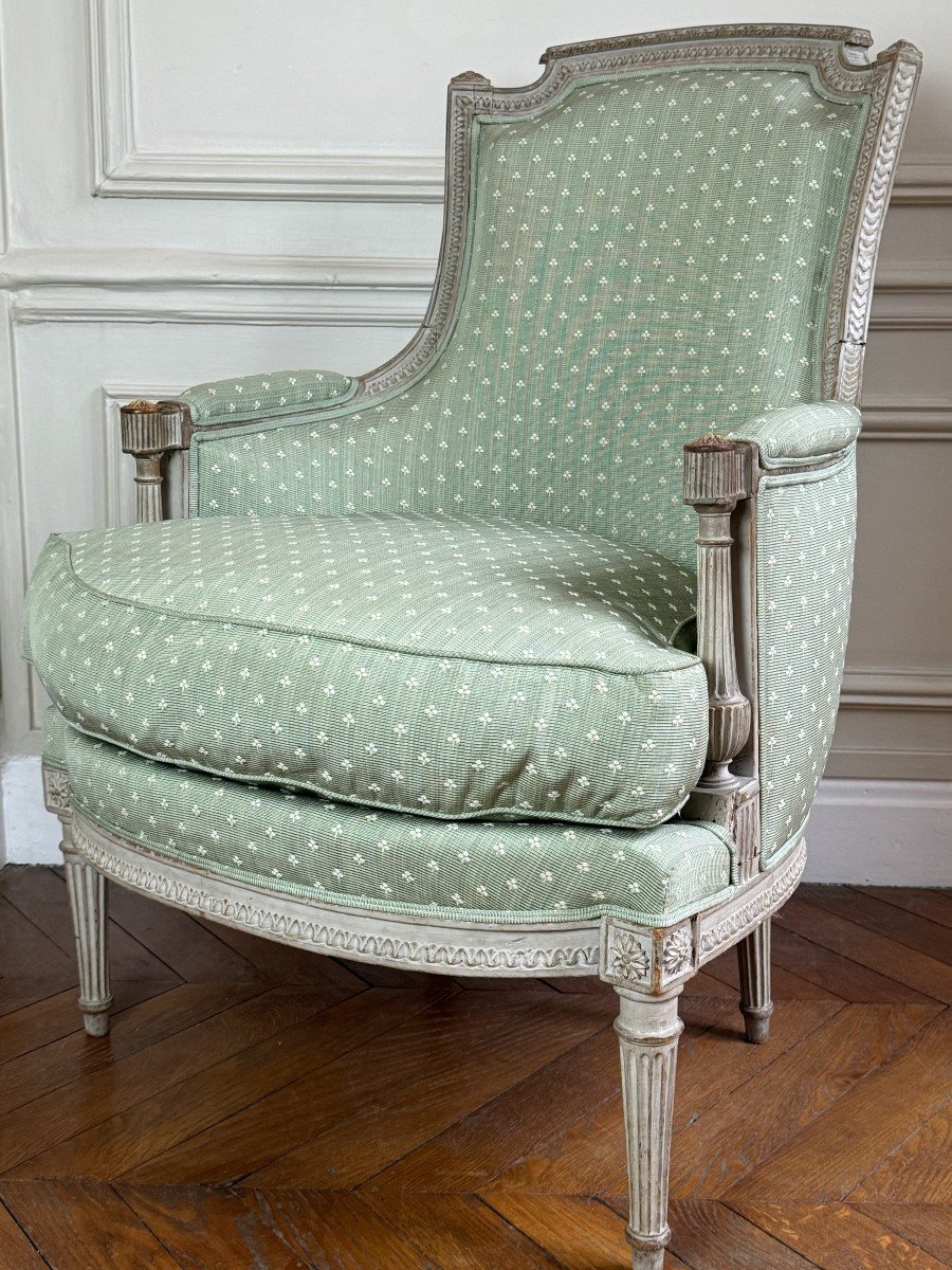 An 18th Century Louis XVI Armchair-photo-3