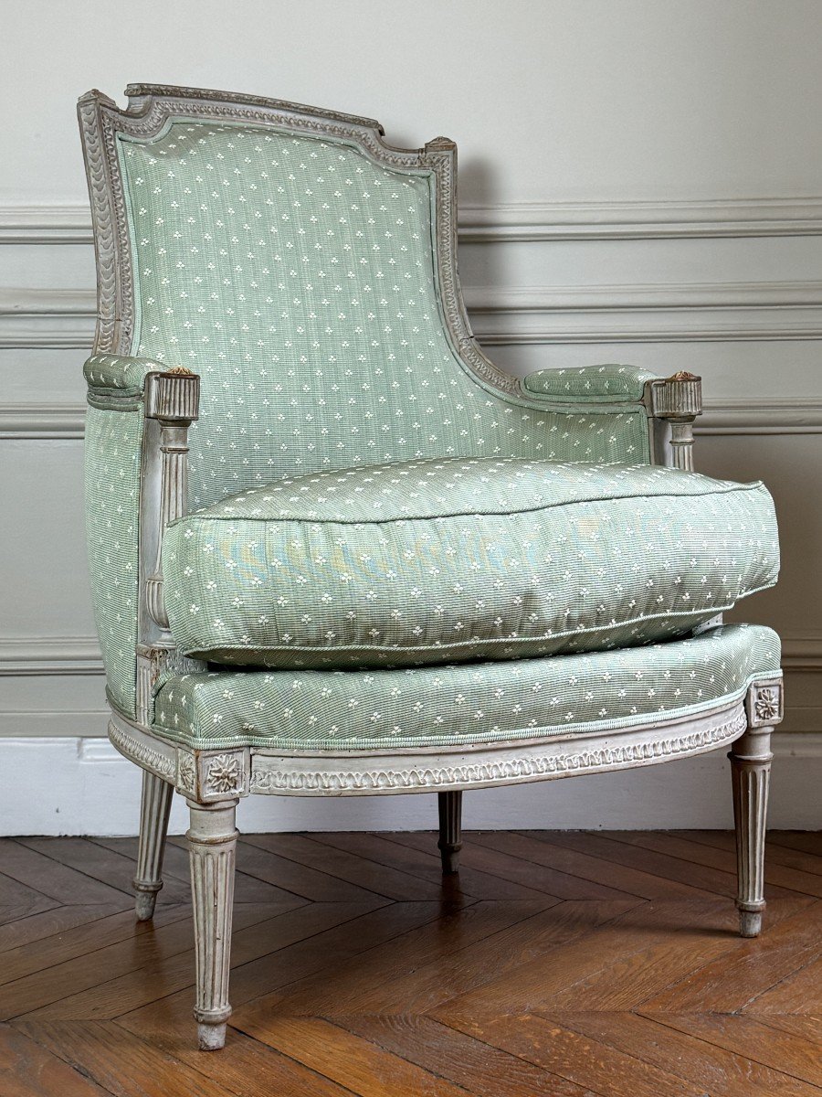 Bergère Louis XVI d'époque XVIIIe