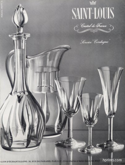 A Saint Louis Crystal Service For 12 People, Cerdagne Model-photo-3