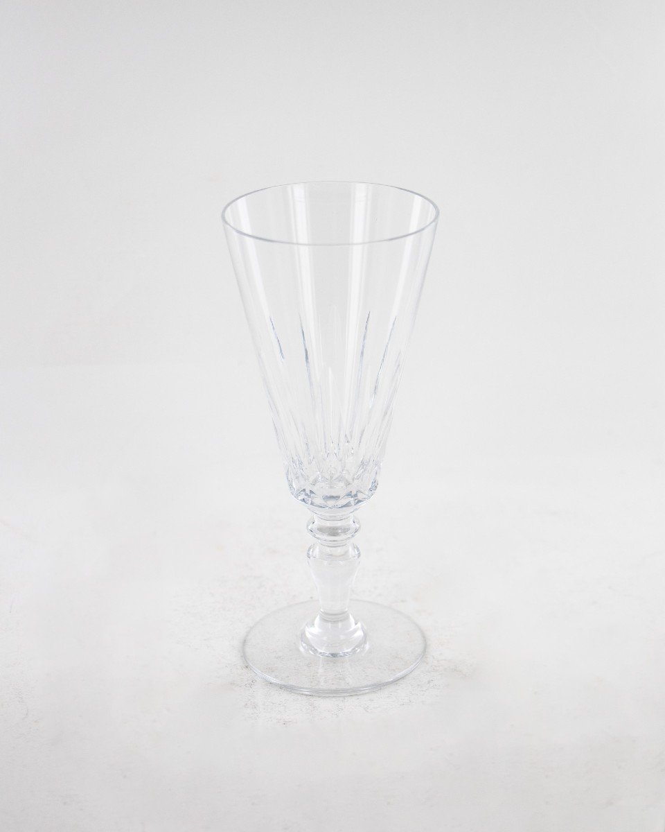 A Baccarat Crystal Glassware Set, Ile De France Model-photo-2