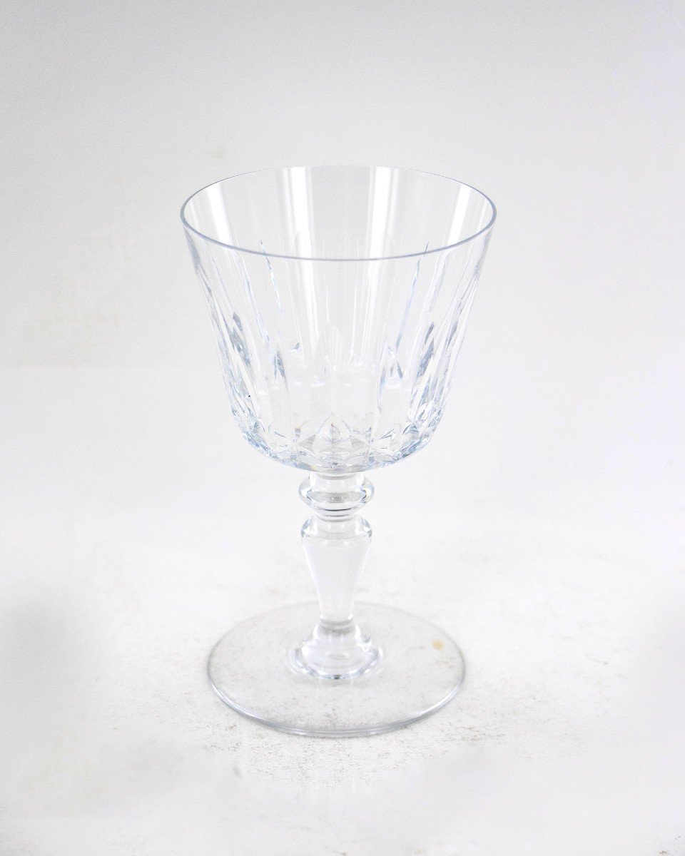 A Baccarat Crystal Glassware Set, Ile De France Model-photo-3