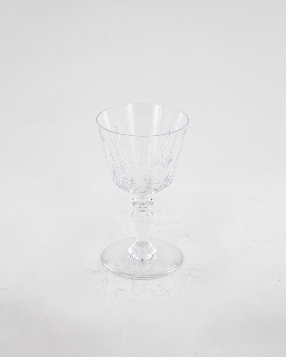 A Baccarat Crystal Glassware Set, Ile De France Model-photo-1