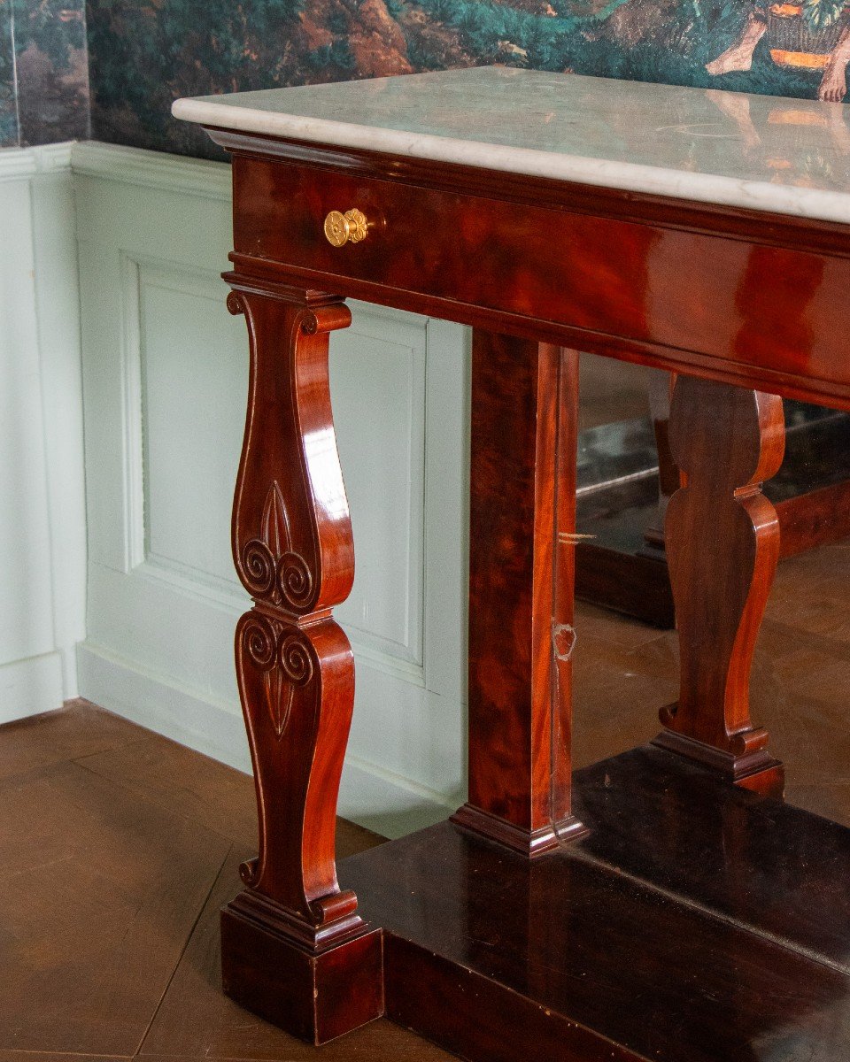 A Pair Of Empire Period Consoles By Jacob-photo-3