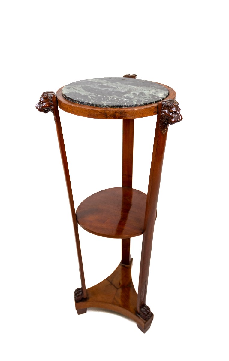 A Consulate Period Mahogany Stand, Late 18th-early 19th Century-photo-2