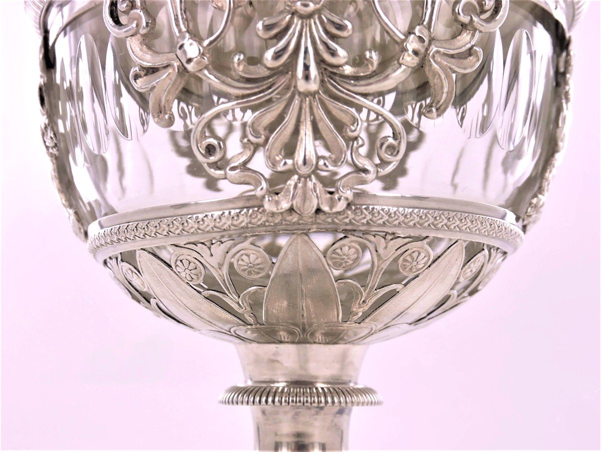 An Empire Silver Drageoir, Early 19th Century-photo-4