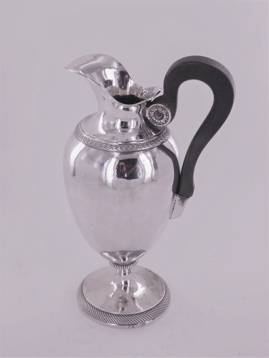 An Empire Ewer In Silver, Early 19th Century