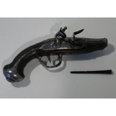 Pistolet De Voyage d'époque XVIIIe