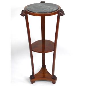 A Consulate Period Mahogany Stand, Late 18th-early 19th Century