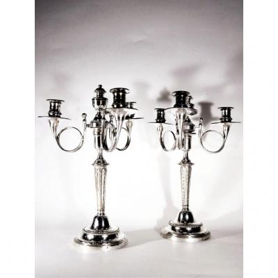 Pair Of Louis XVI Candelabra