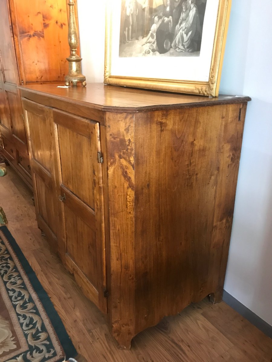 Sideboard Gattice Wooden . Siena Late 18th Century.