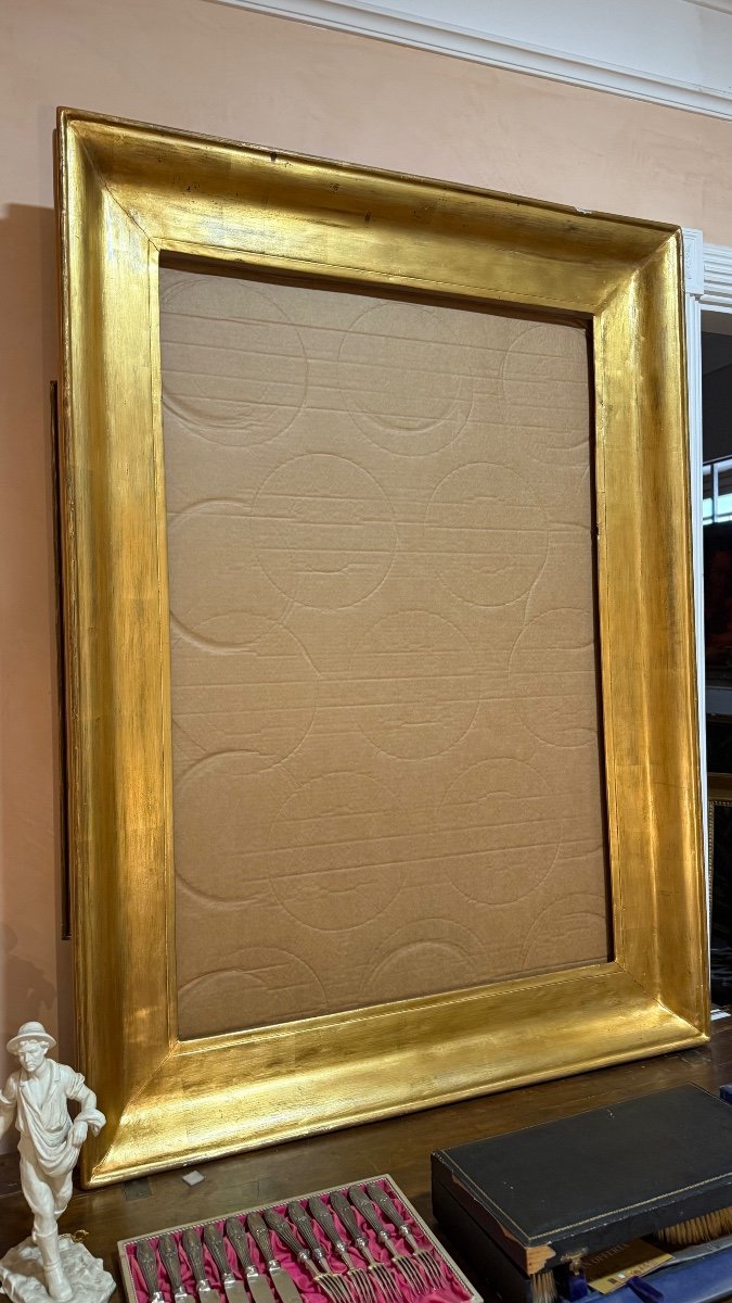 Gold Leaf Wooden Frame, 19th Century