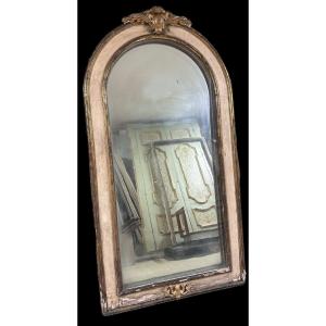 Antique Frame Dating Back To The Period Between The 18th And 19th Centuries With Mirror
