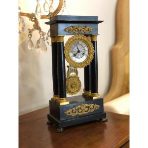 Empire Pendulum Clock From The 19th Century