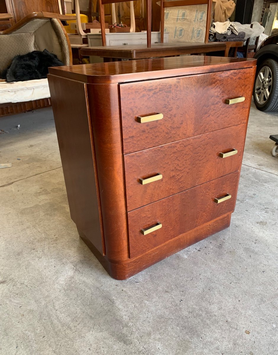 Art Deco Chest Of Drawers-photo-3