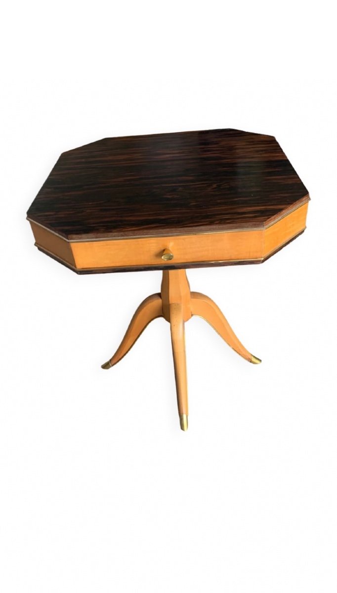 Art Deco Pedestal Table