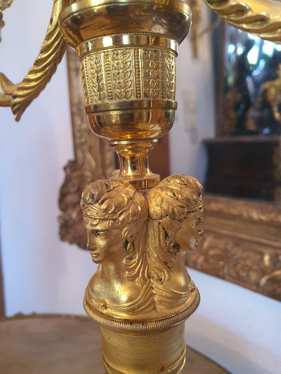 Pair Of Russian Empire Candlesticks-photo-7