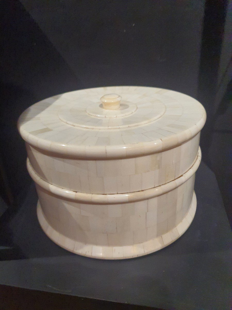 White Bone Box From Rajasthan-photo-2