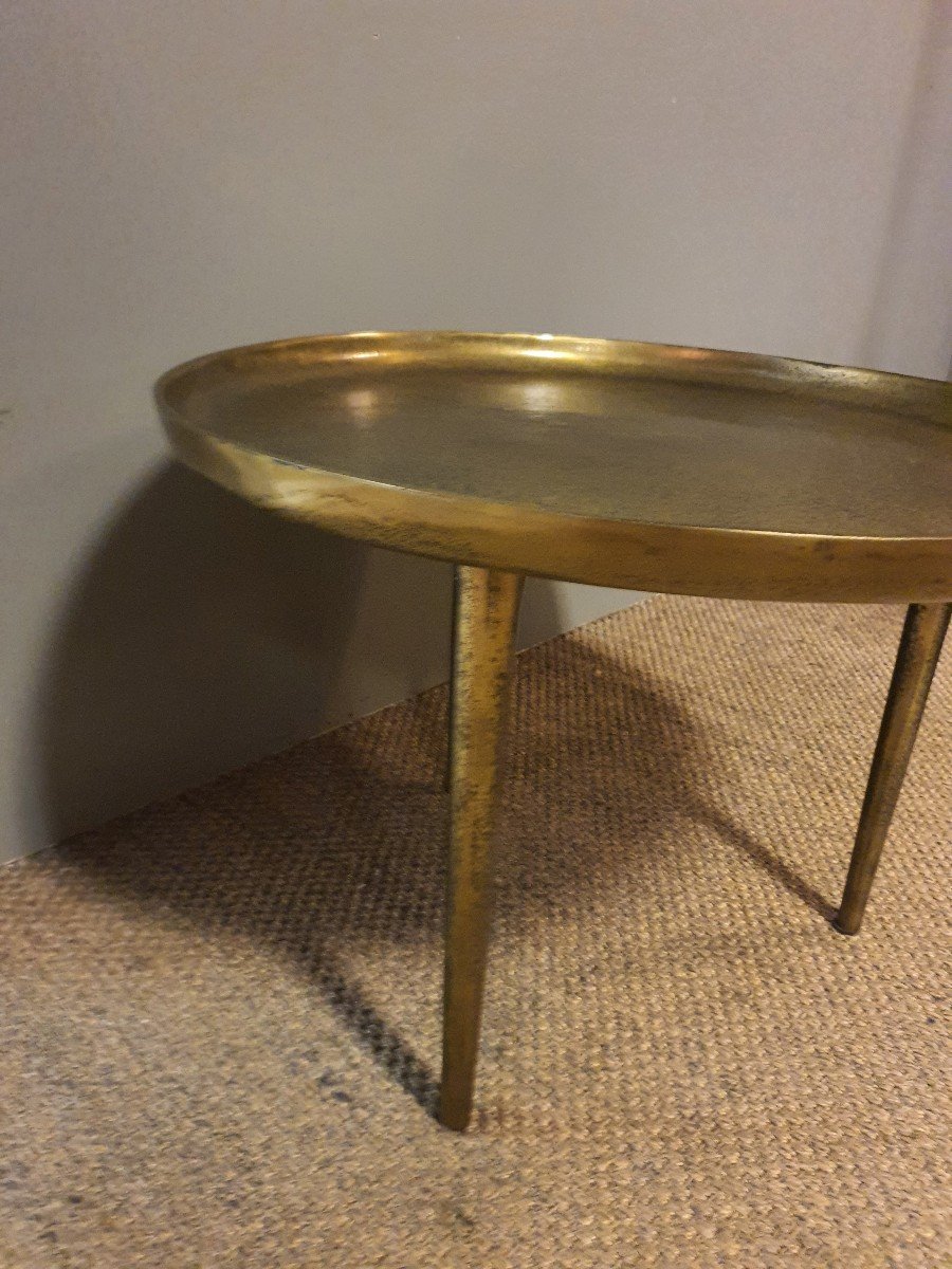 Brass Coffee Table -photo-3