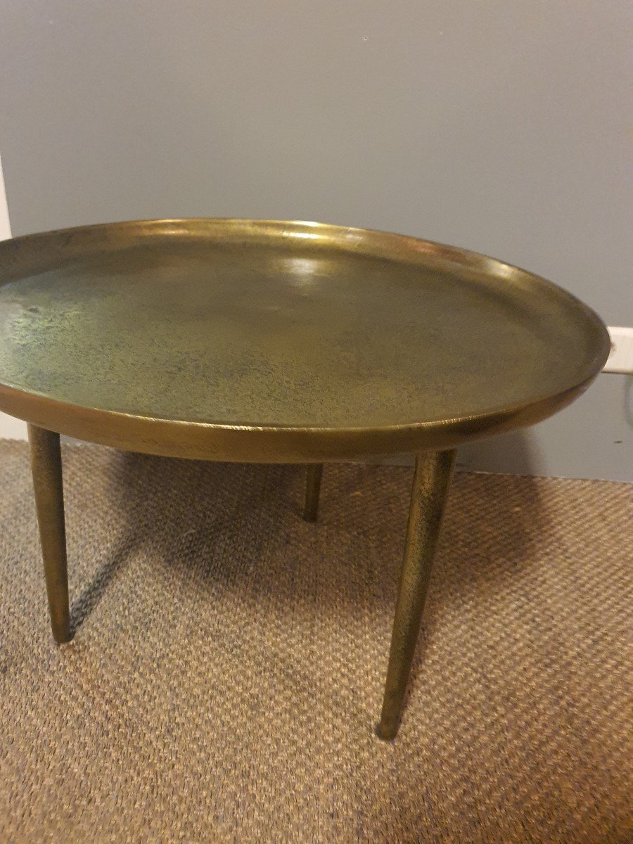 Brass Coffee Table -photo-5