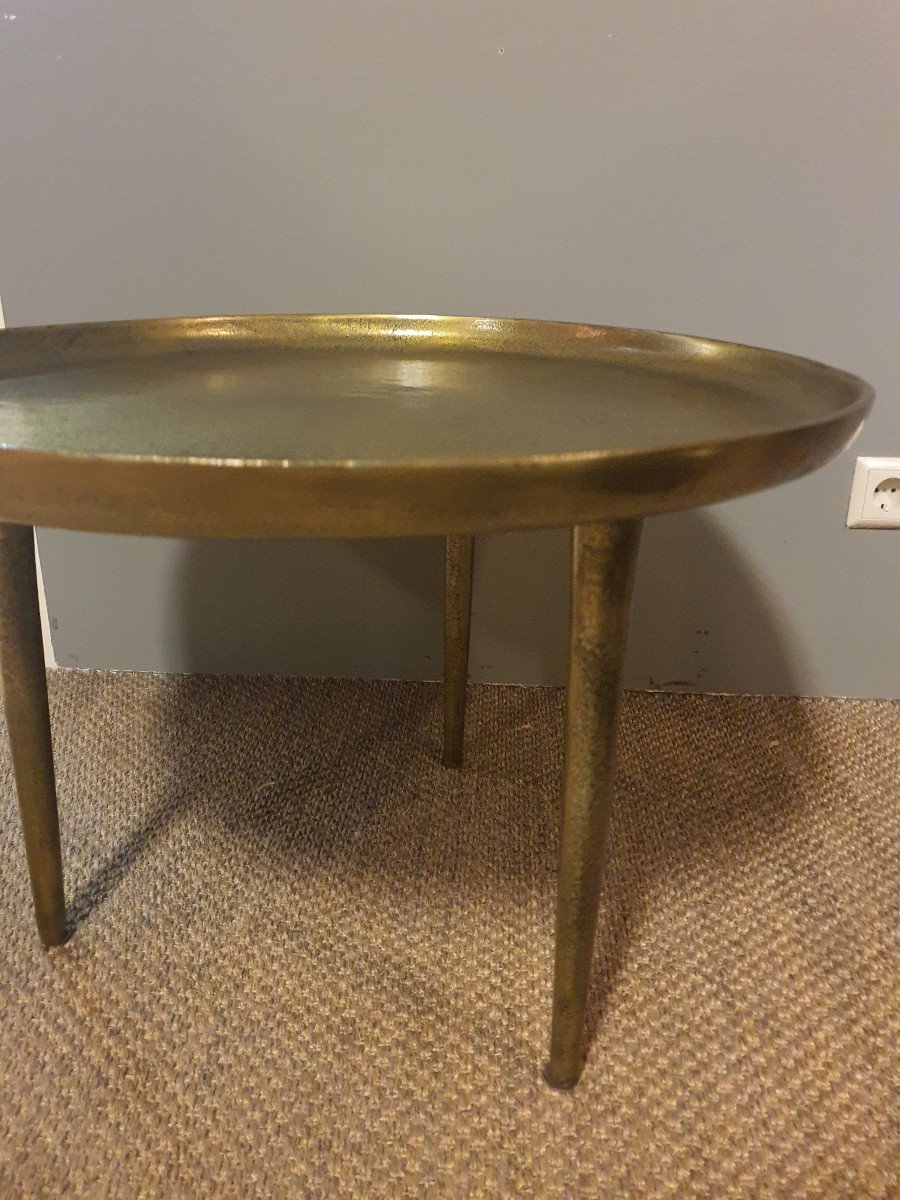 Brass Coffee Table -photo-6