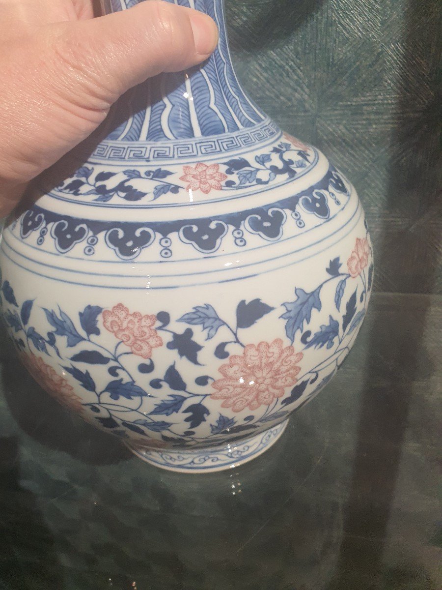 China Famille Rose Vase-photo-6