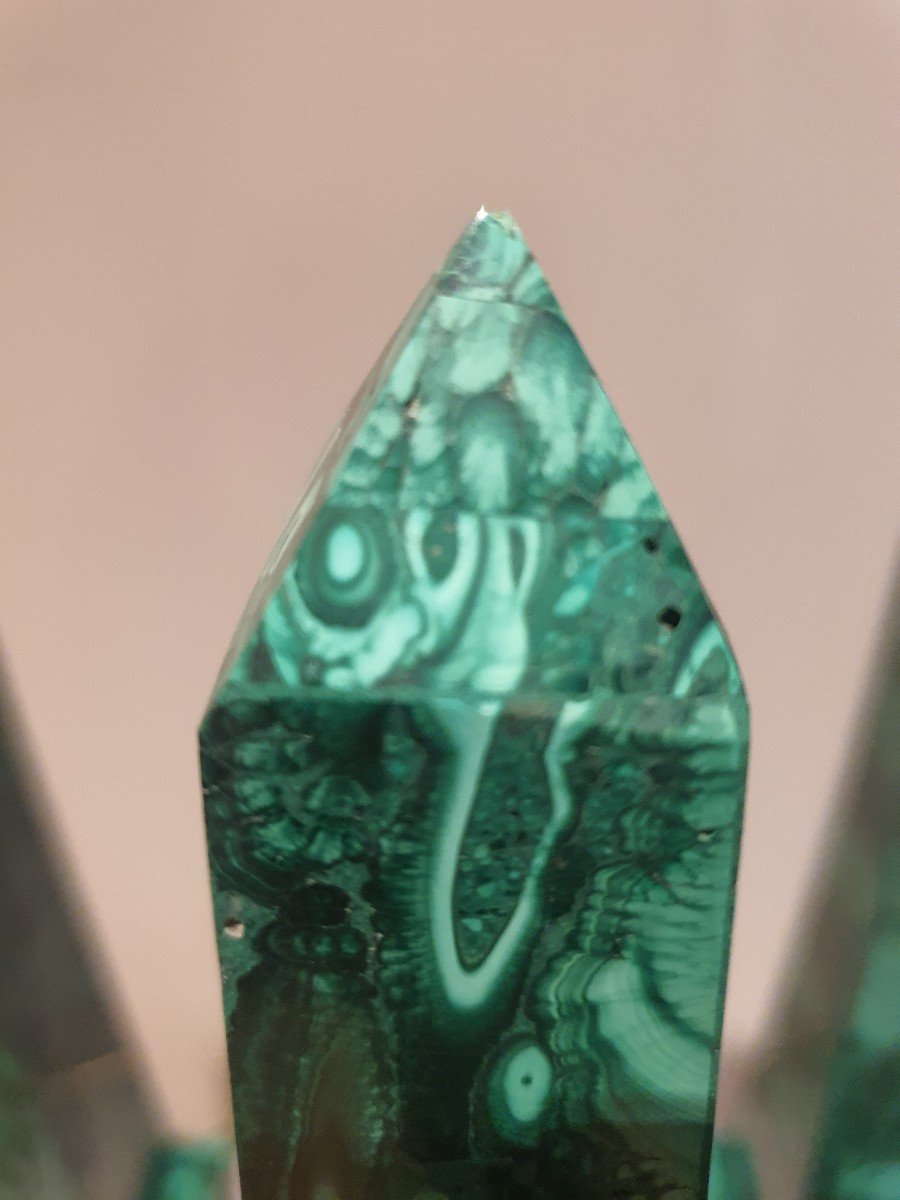 3 Malachite Obelisks -photo-5