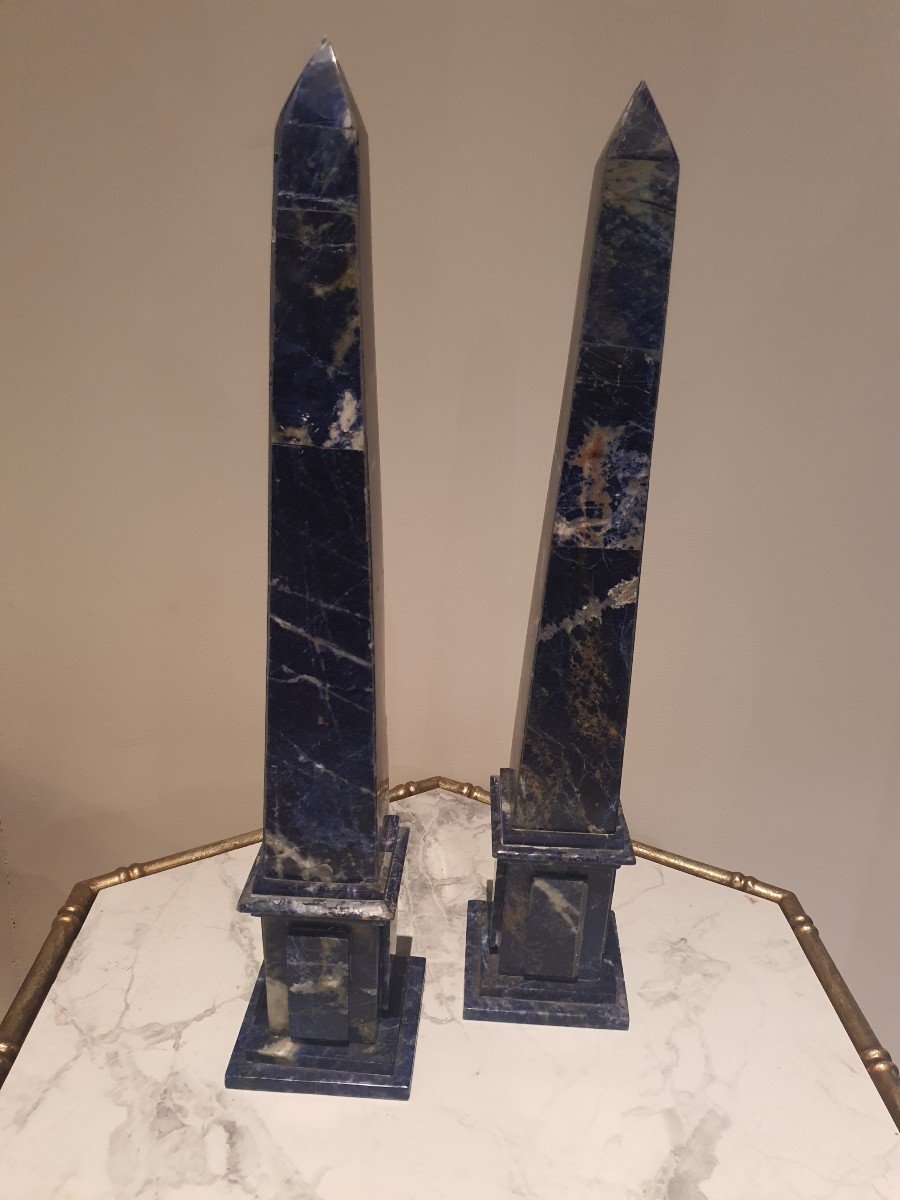 Pairs Of Blue Obelisks-photo-1