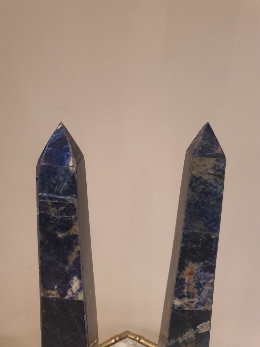 Pairs Of Blue Obelisks-photo-2