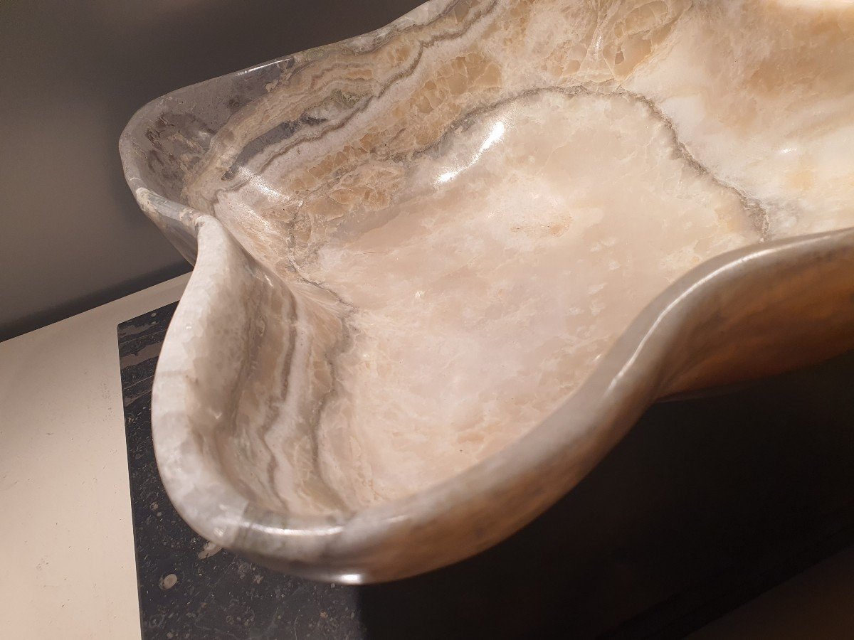 Fossil Beige/grey Dish-photo-3