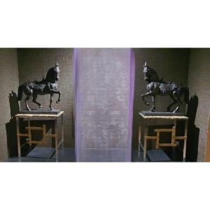 Paires De Cheval Rennaissance Italie 19eme Florence