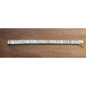 Bracelet Argent  Taille  Baguette/zircon