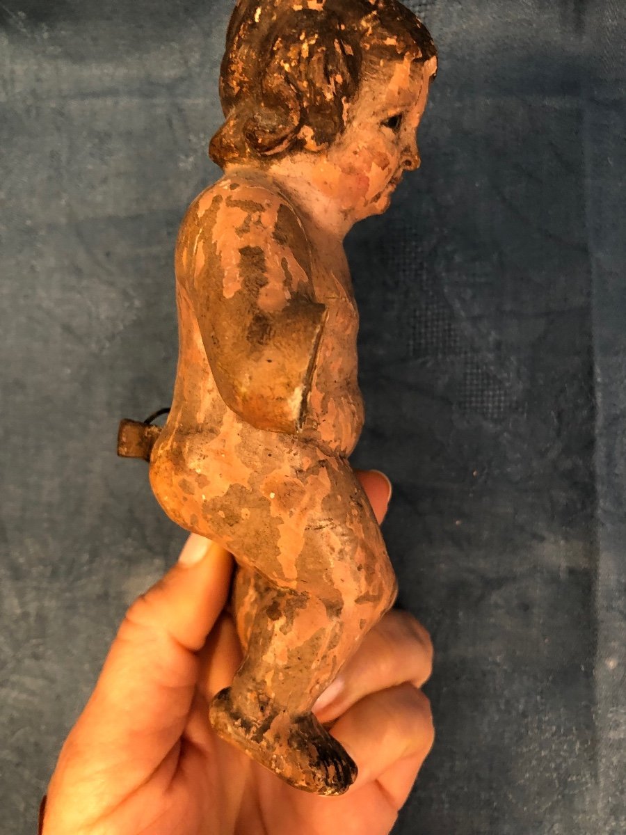 Wooden Cherub, Late 18th Century -photo-1