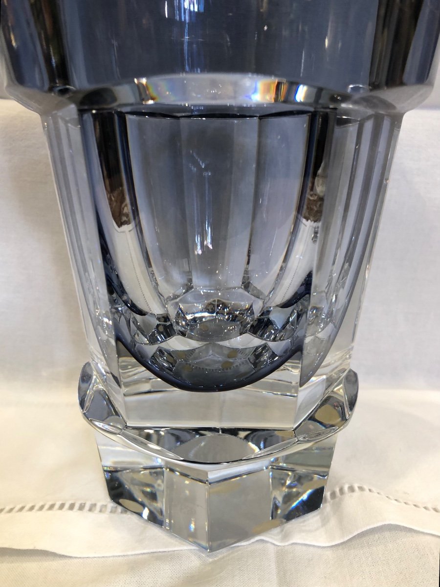 Baccarat Vase, Crystal, 20th Century -photo-3