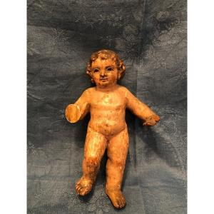 Wooden Cherub, Late 18th Century 