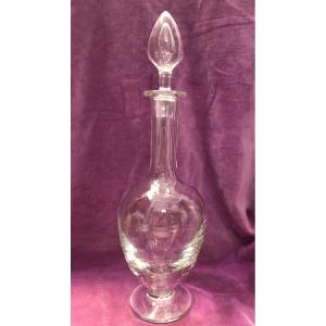 Saint Louis Crystal Carafe, 20th Century 