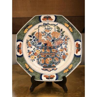 Earthenware Plate, Delft, XIXth Century