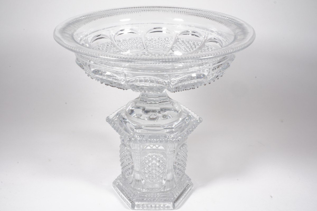 Dessert Bowl Baccarat Crystal , Le Creusot XIX-photo-3