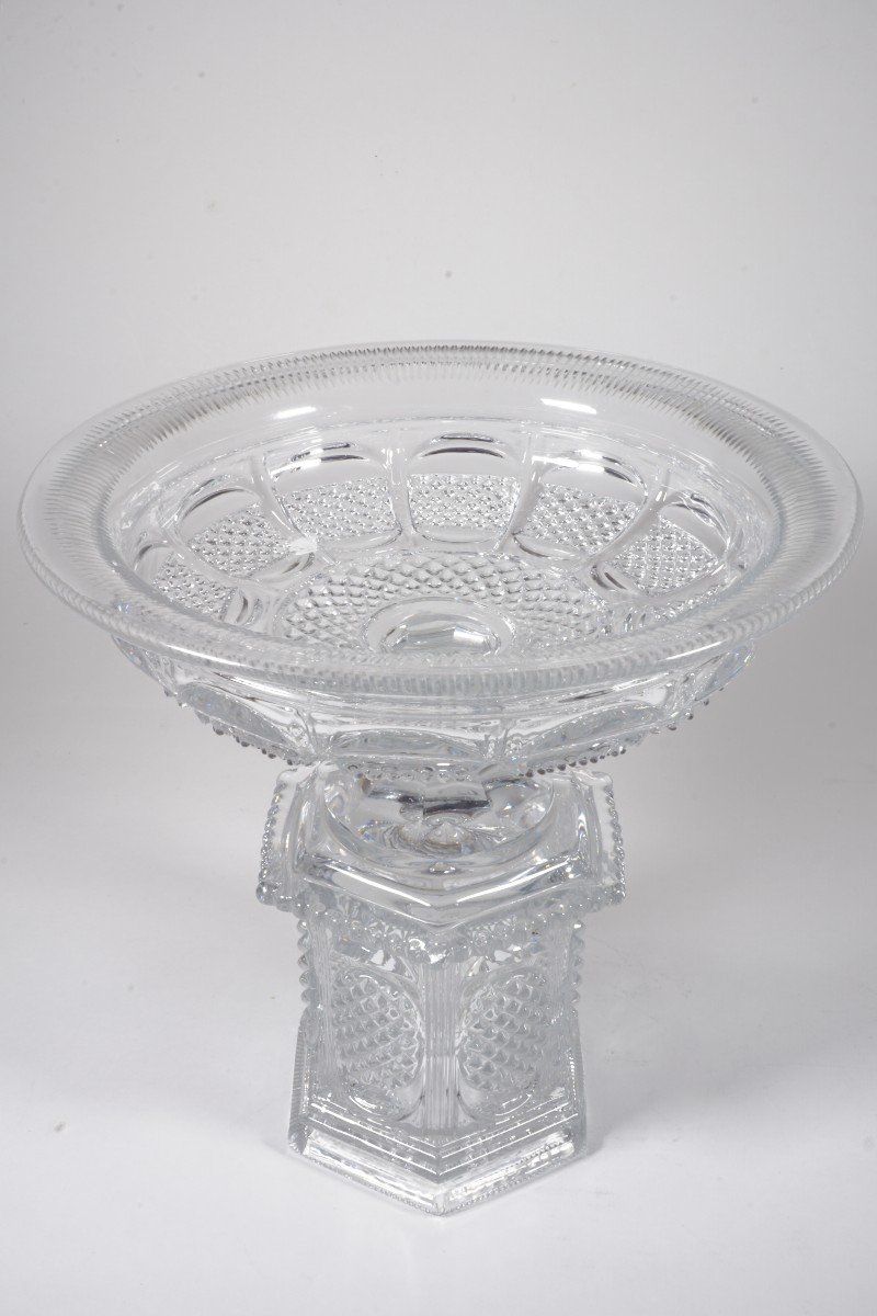 Dessert Bowl Baccarat Crystal , Le Creusot XIX-photo-2