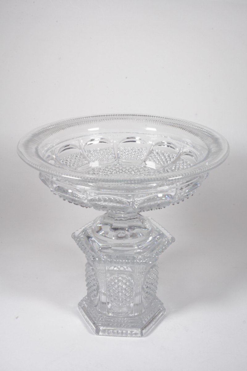 Dessert Bowl Baccarat Crystal , Le Creusot XIX-photo-3