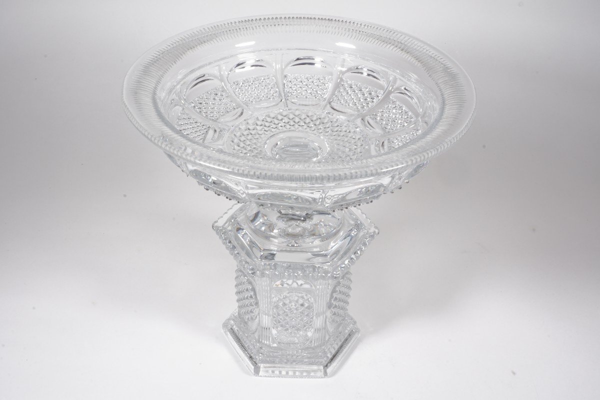 Dessert Bowl Baccarat Crystal , Le Creusot XIX-photo-7