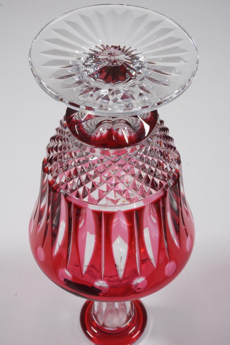 Carafe, Small Carafe Crystal Saint Louis Tommy Color-photo-3