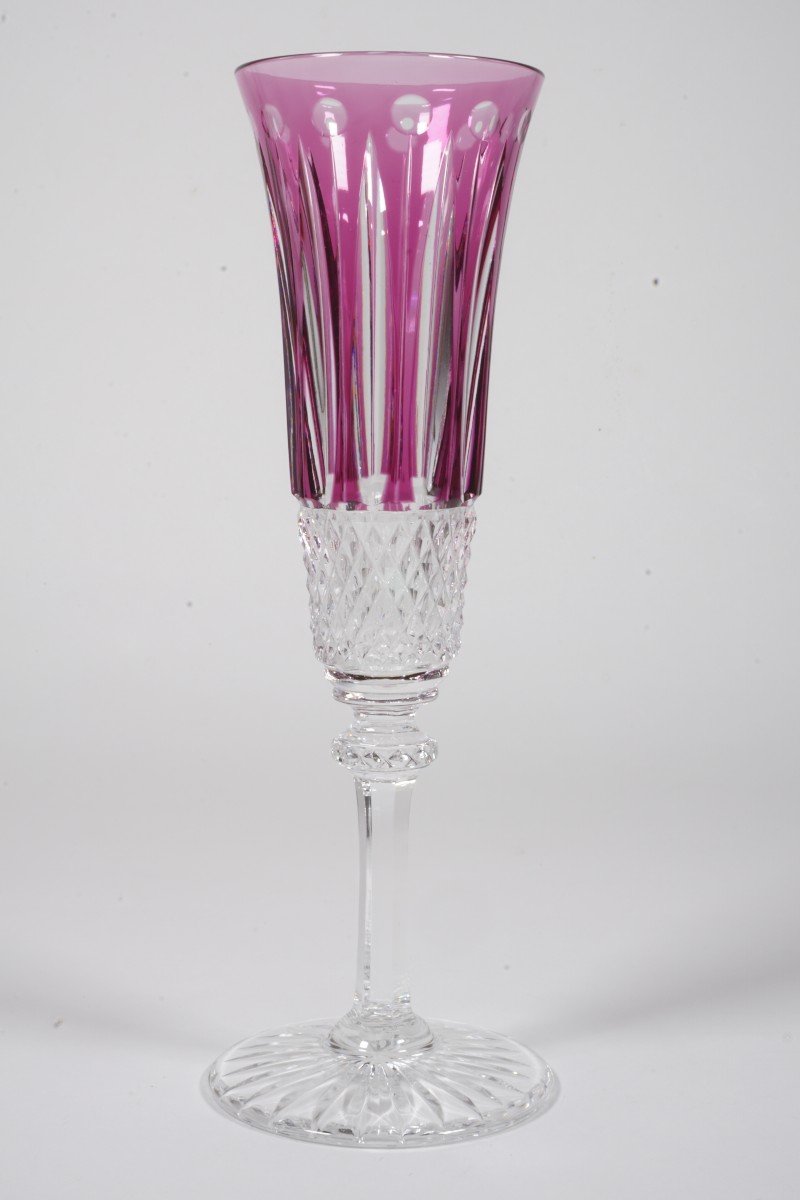 Saint Louis Tommy Crystal Champagne Flute-photo-3