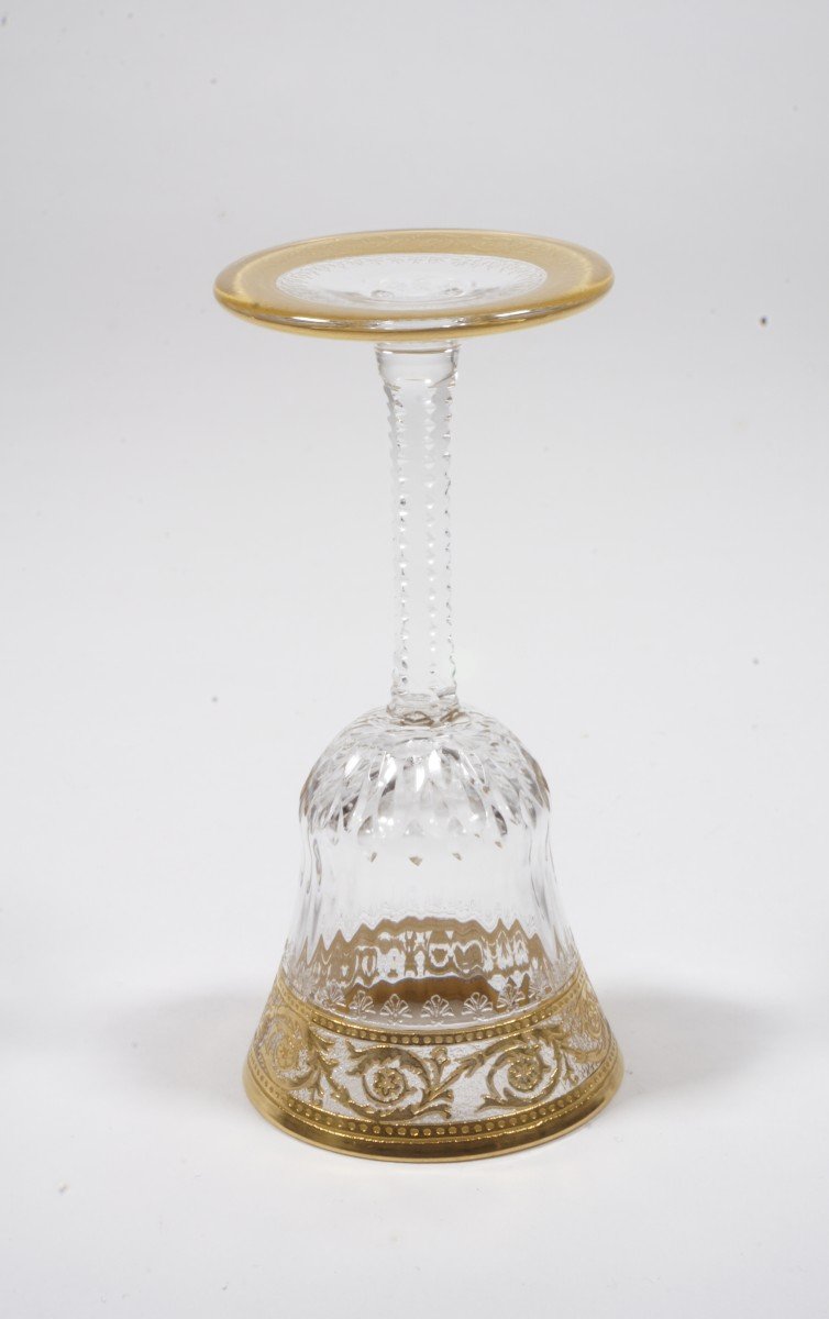 Saint Louis Thistle Crystal Liqueur Glass-photo-2