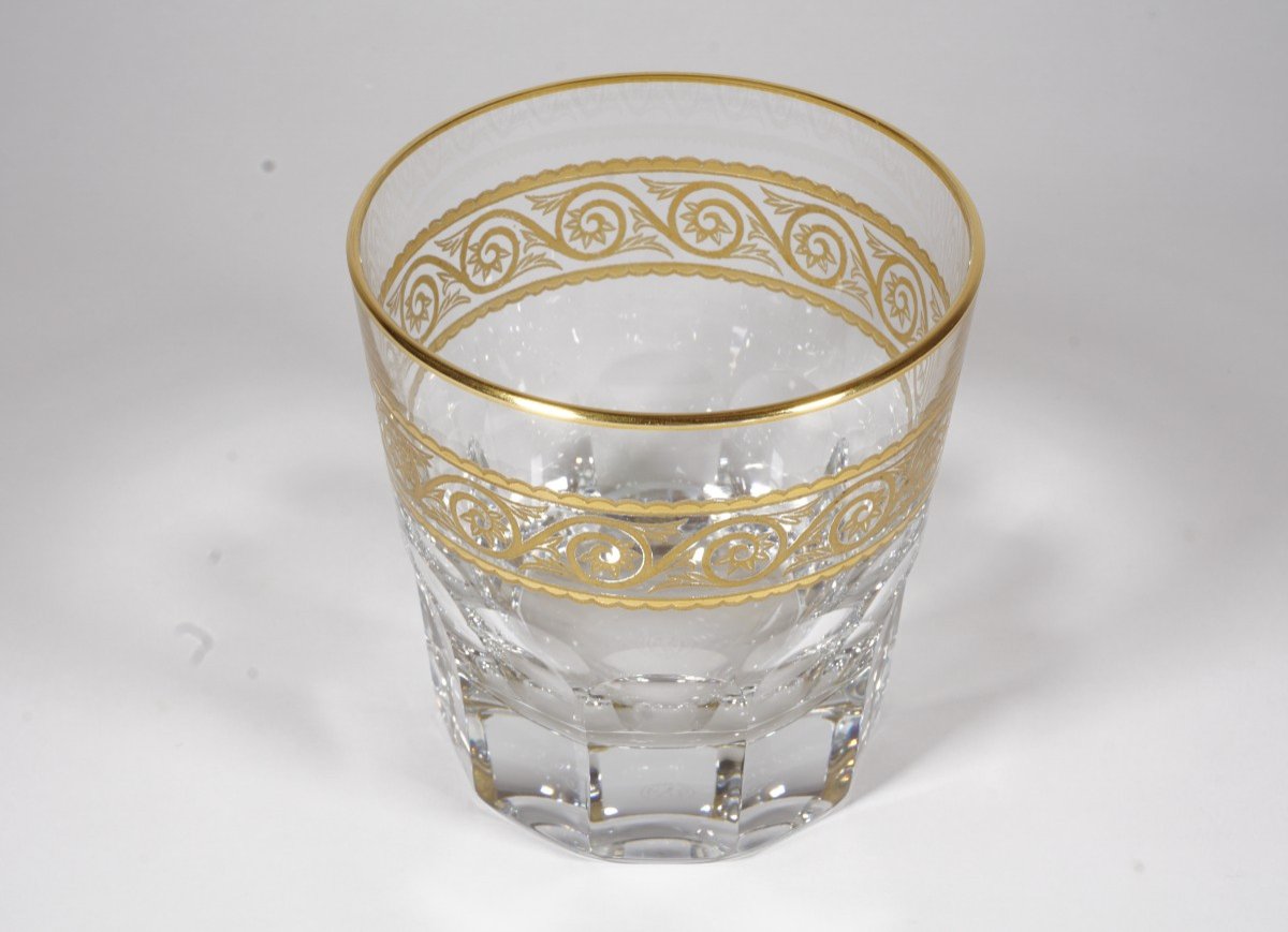 Baccarat El Dorado Old Fashion Crystal Whiskey Tumbler-photo-1