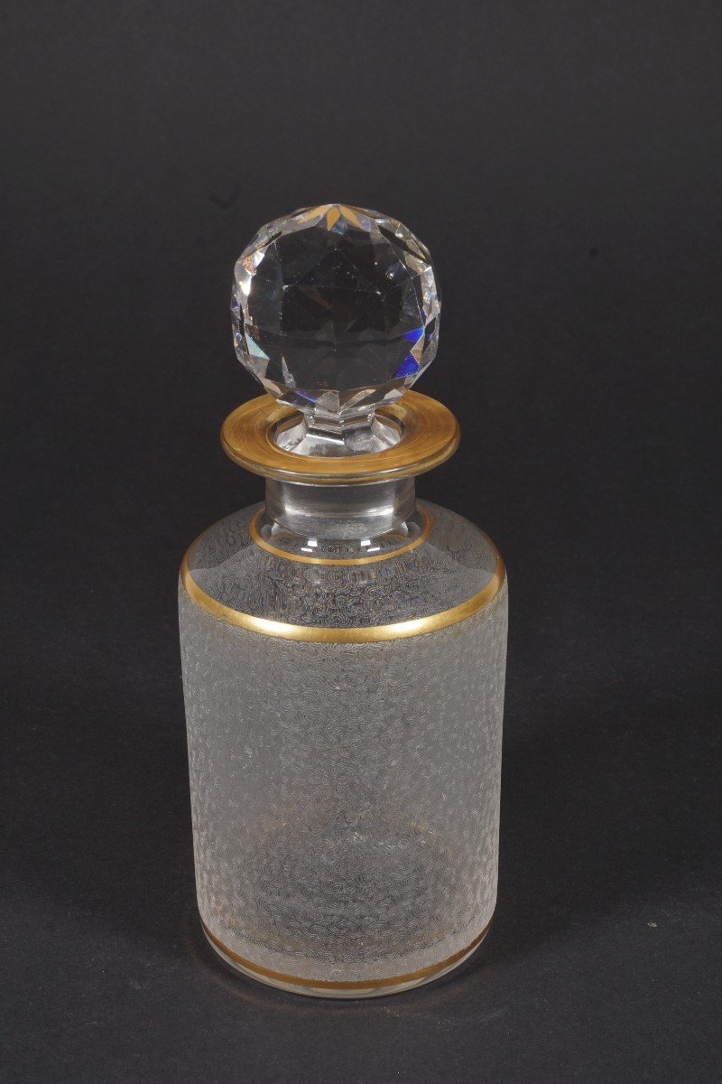 Toiletry , Perfume Bottle,  Saint Louis  Crystal-photo-3