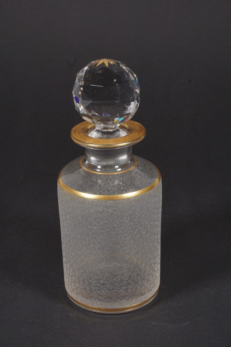 Toiletry , Perfume Bottle,  Saint Louis  Crystal-photo-3