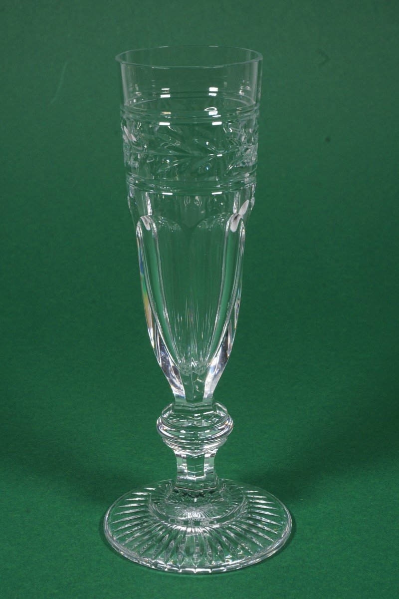 Baccarat Jonzac Crystal Champagne Flute-photo-3