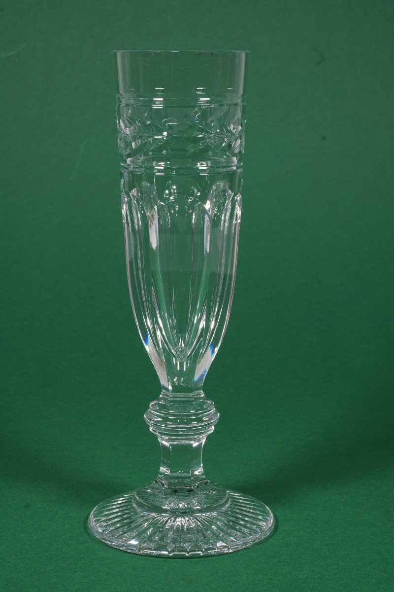 Baccarat Jonzac Crystal Champagne Flute-photo-1