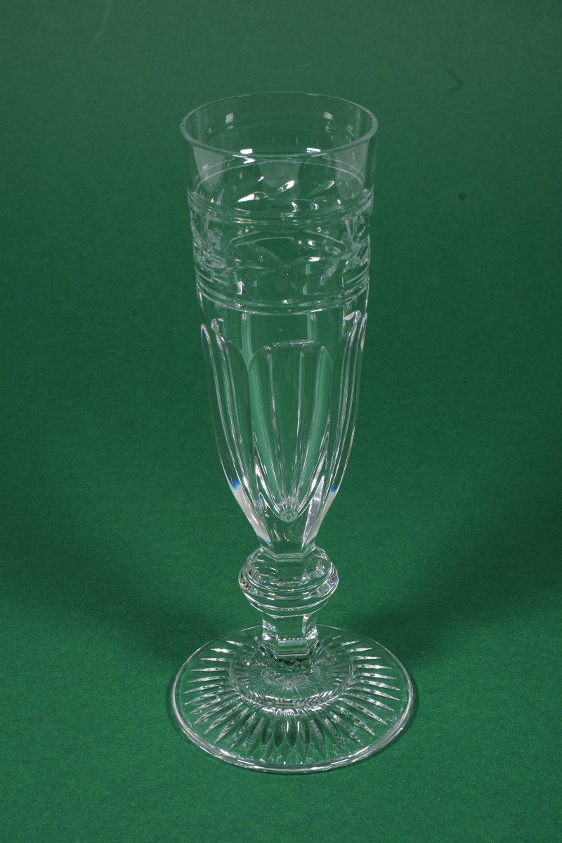 Baccarat Jonzac Crystal Champagne Flute-photo-3