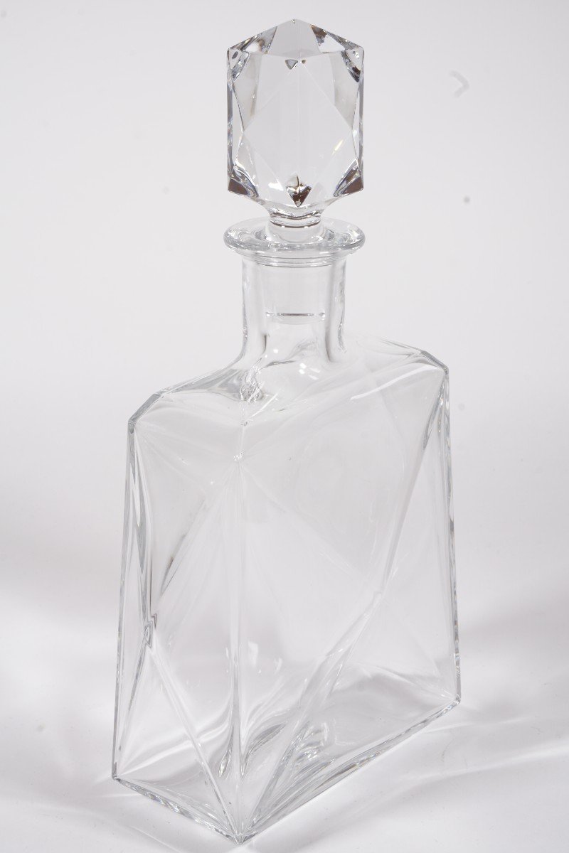 Baccarat Crystal Cognac Carafe "grand Cognac De Luze"-photo-2